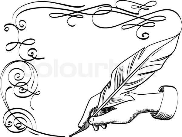 Вензель перо