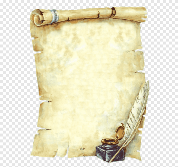 Рамка для текста свиток