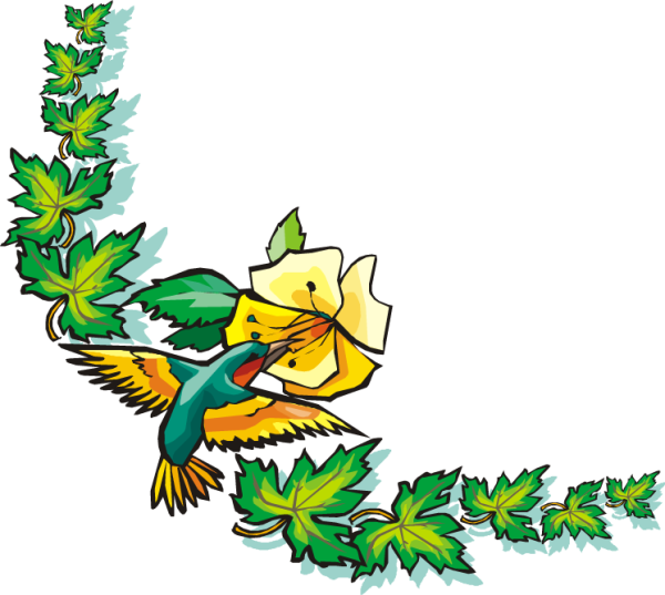 Виньетка птицы