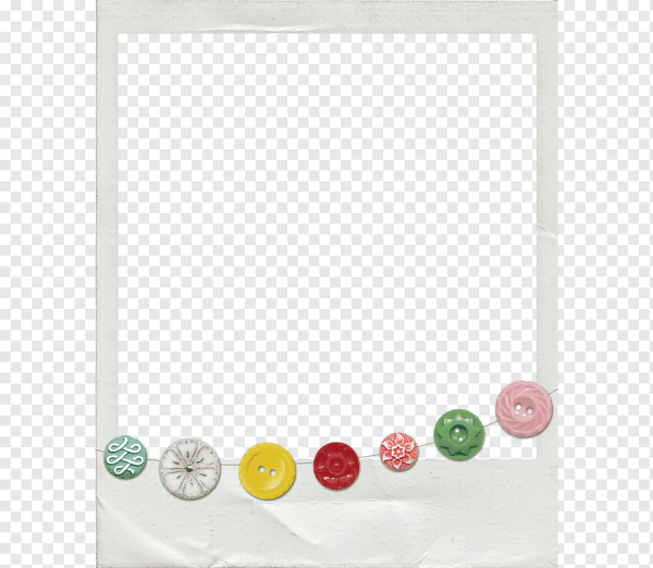 Рамка из пуговиц для текста