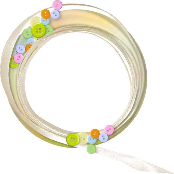 Рамки детские круглые