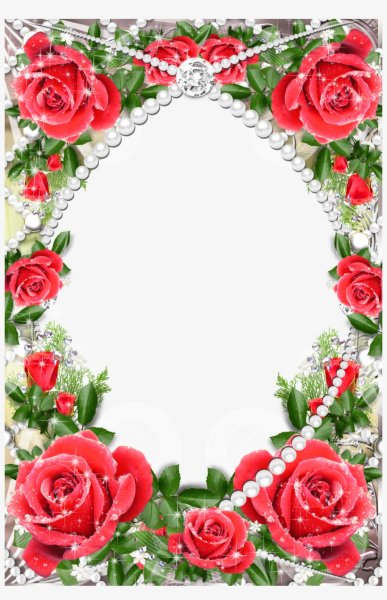 Фоторамка с розами