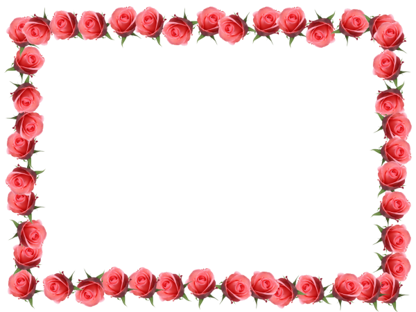 Рамка для фотошопа розы