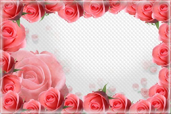 Рамка с цветами