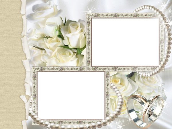 Фоторамка серебряная свадьба