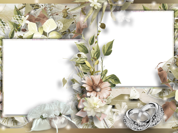 Свадебная рамка