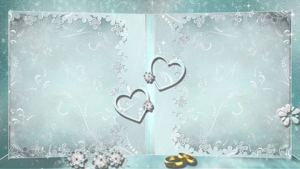 Свадебный фон для коллажа