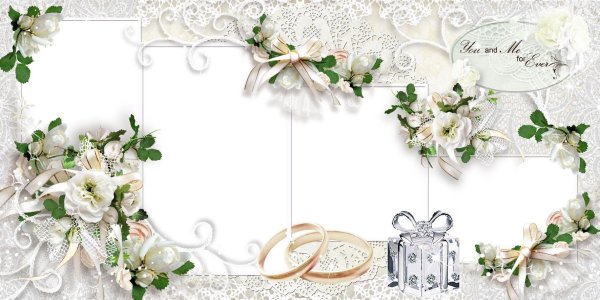 Рамка для свадебного фотоальбома