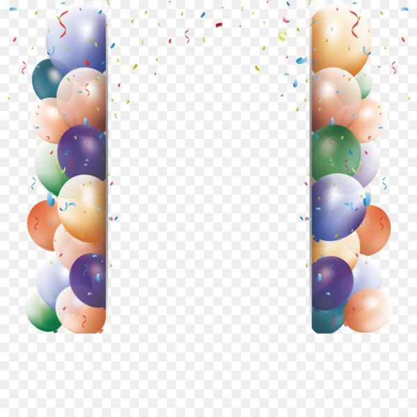 Праздничные рамки с шариками