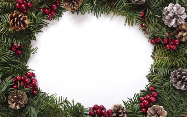 Стильная Новогодняя рамка