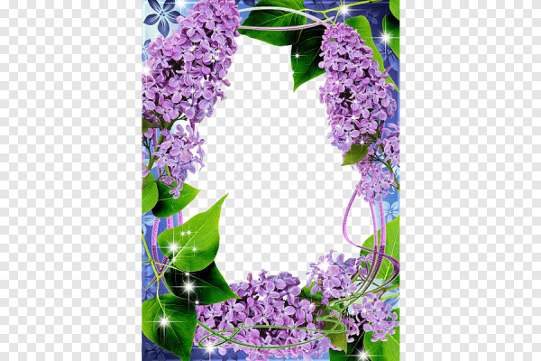 Рамочка с сиренью