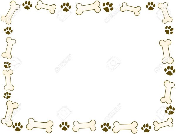 Рамка косточки собачьи