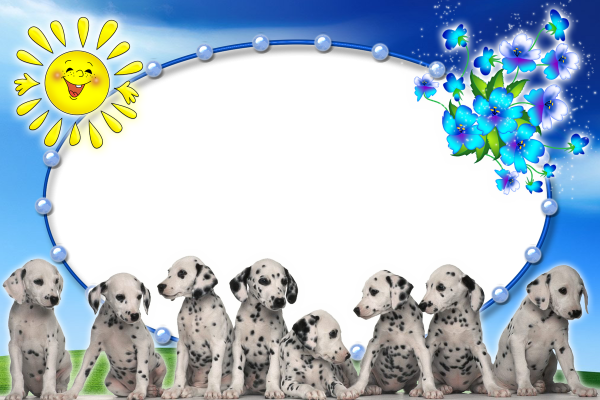 Рамочка с животными