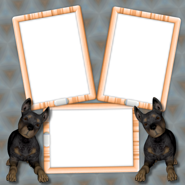 Рамки для фотографий с собаками