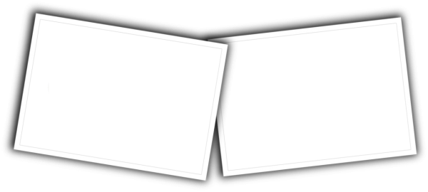 Рамка на белом фоне для фотошопа