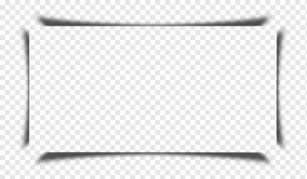 Прямоугольник на прозрачном с тенью