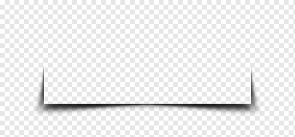 Тень от листа бумаги