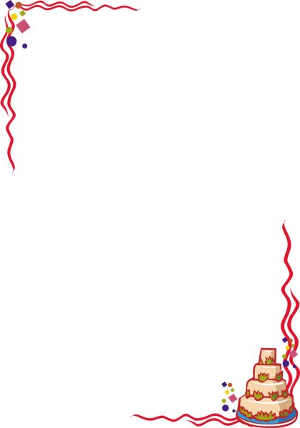 Рамка для текста кондитерка