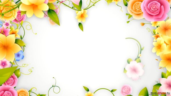 Цветочная рамка
