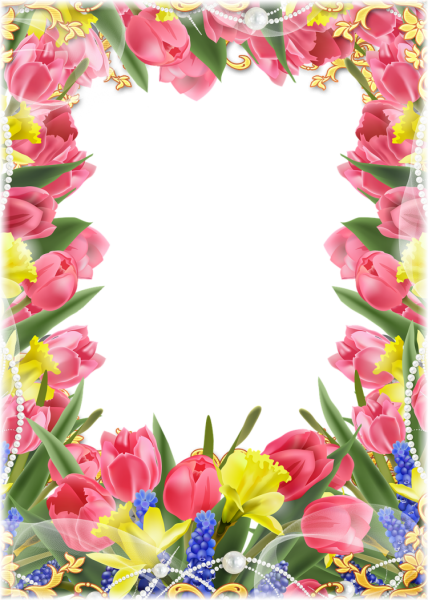 Весенняя рамка