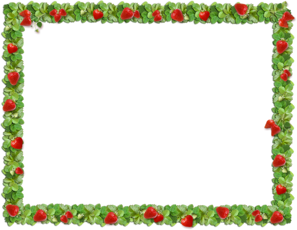 Фоторамка клубника