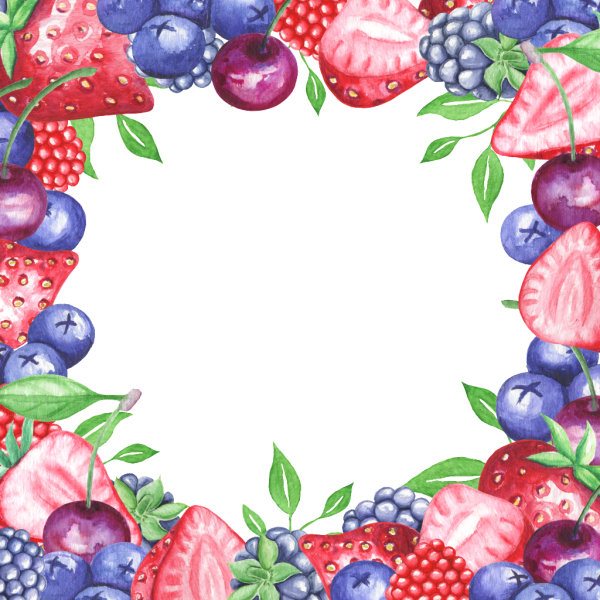 Рамочка с ягодами