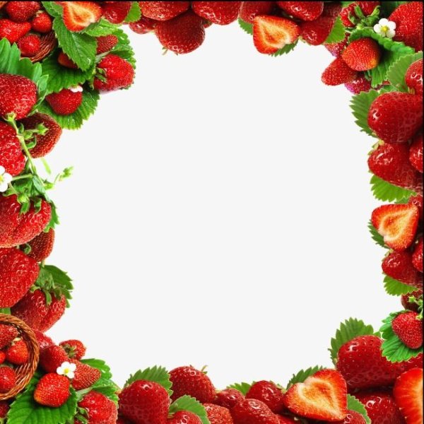 Рамка из ягод