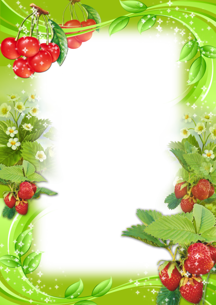 Красивая летняя рамка