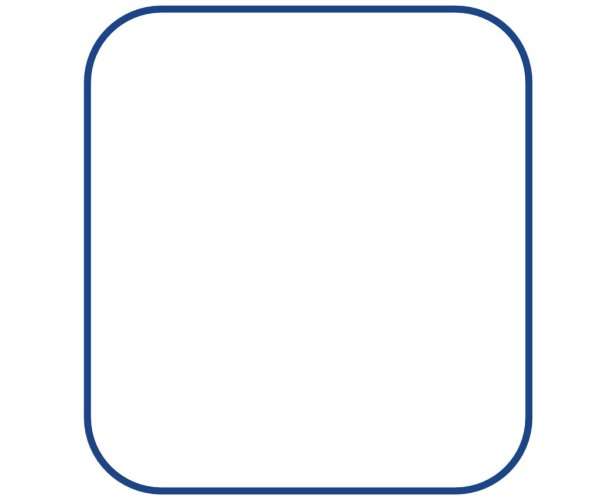 Прямоугольник со скрученными краями