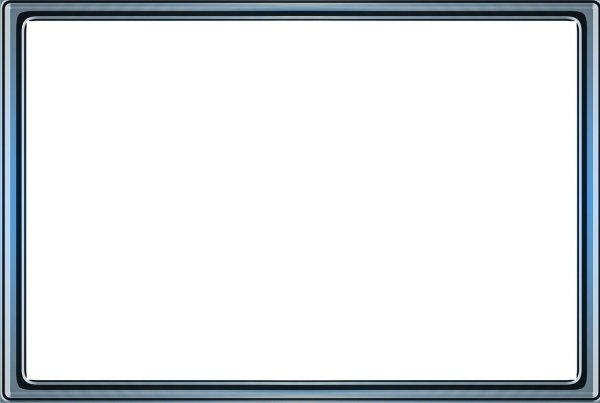 Строгая рамка на прозрачном фоне