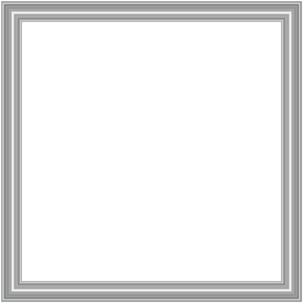 Белая тонкая рамка