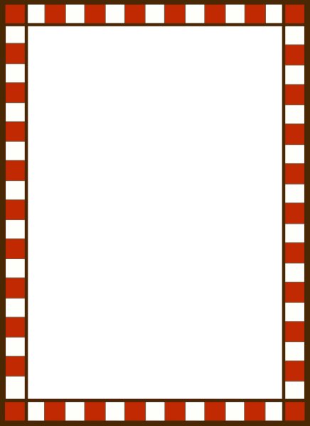 Полосатая рамка