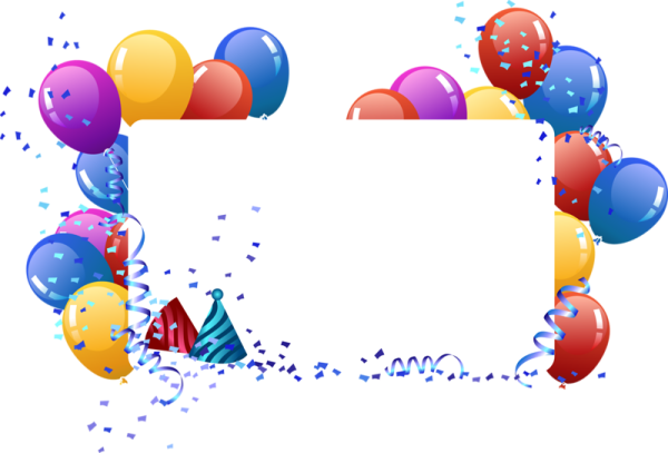 Рамка шарики воздушные