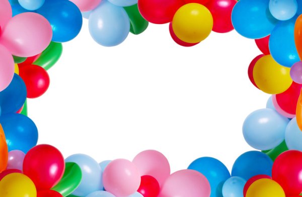 Рамка из воздушных шаров