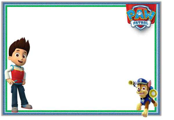 Детские рамки Щенячий патруль