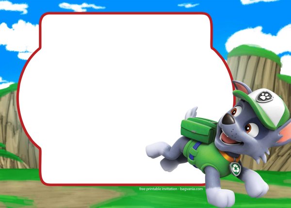 Рамки для портфолио Щенячий патруль