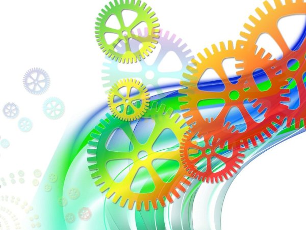 Механизм цветной