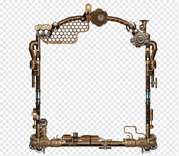 Рамка в стиле стимпанк