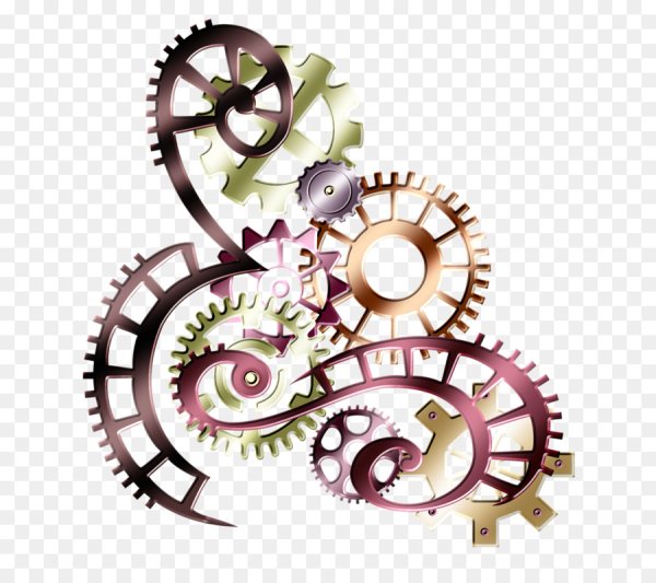 Стилизованная шестеренка