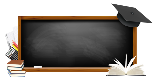 Школьный клипарт на прозрачном фоне