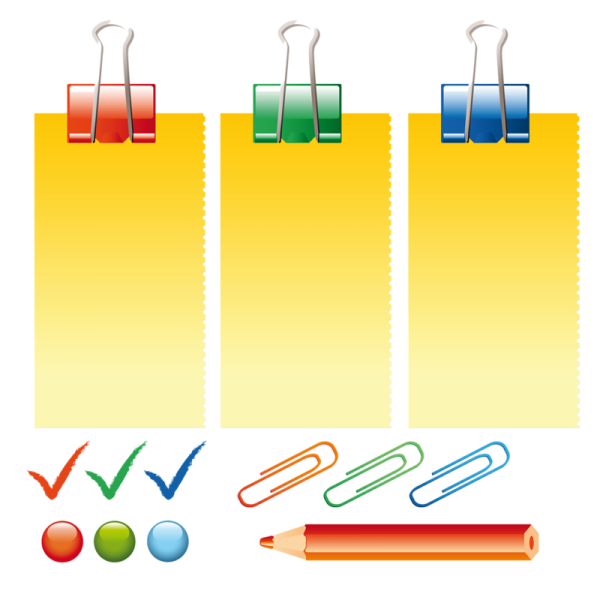 Скрепки рамка для презентации