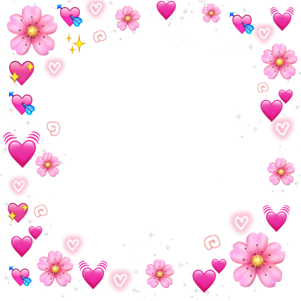 Рамка из сердечек