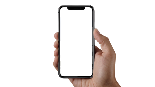 Смартфон с белым экраном