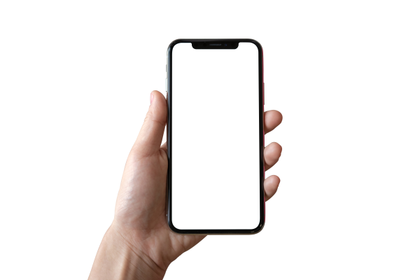 Смартфон в руке