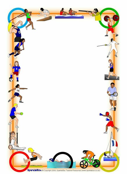 Рамка спортивная