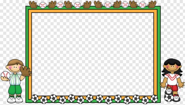 Спортивная рамка для текста