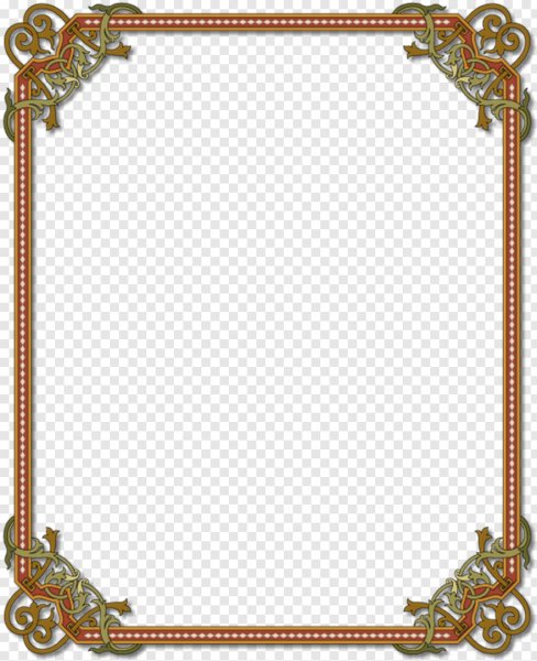 Рамка для текста в Славянском стиле