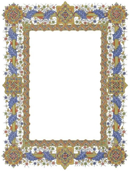 Рамка в древнерусском стиле