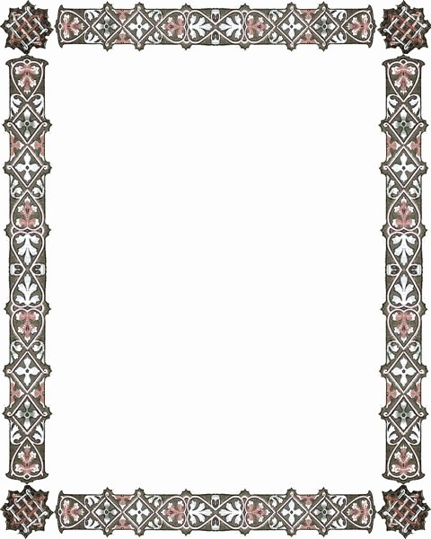 Рамка орнамент