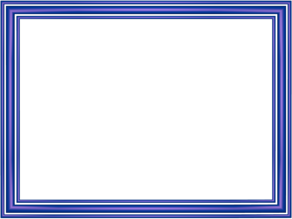 Рамка синего цвета